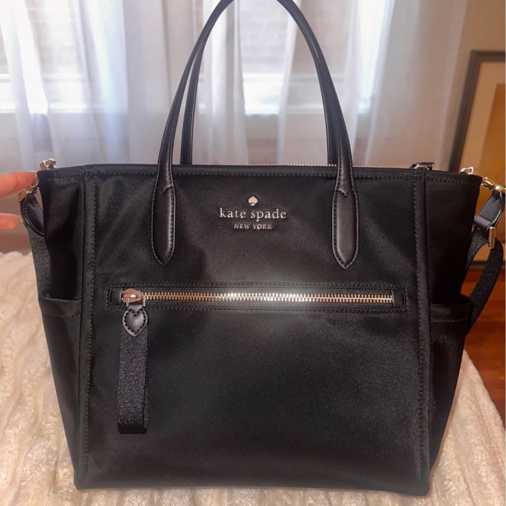 Kate Spade Black Nylon Tote